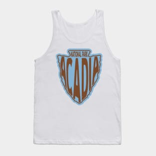 Acadia National Park name arrowhead Tank Top